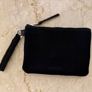 Athleta Black Revive Zip Pouch